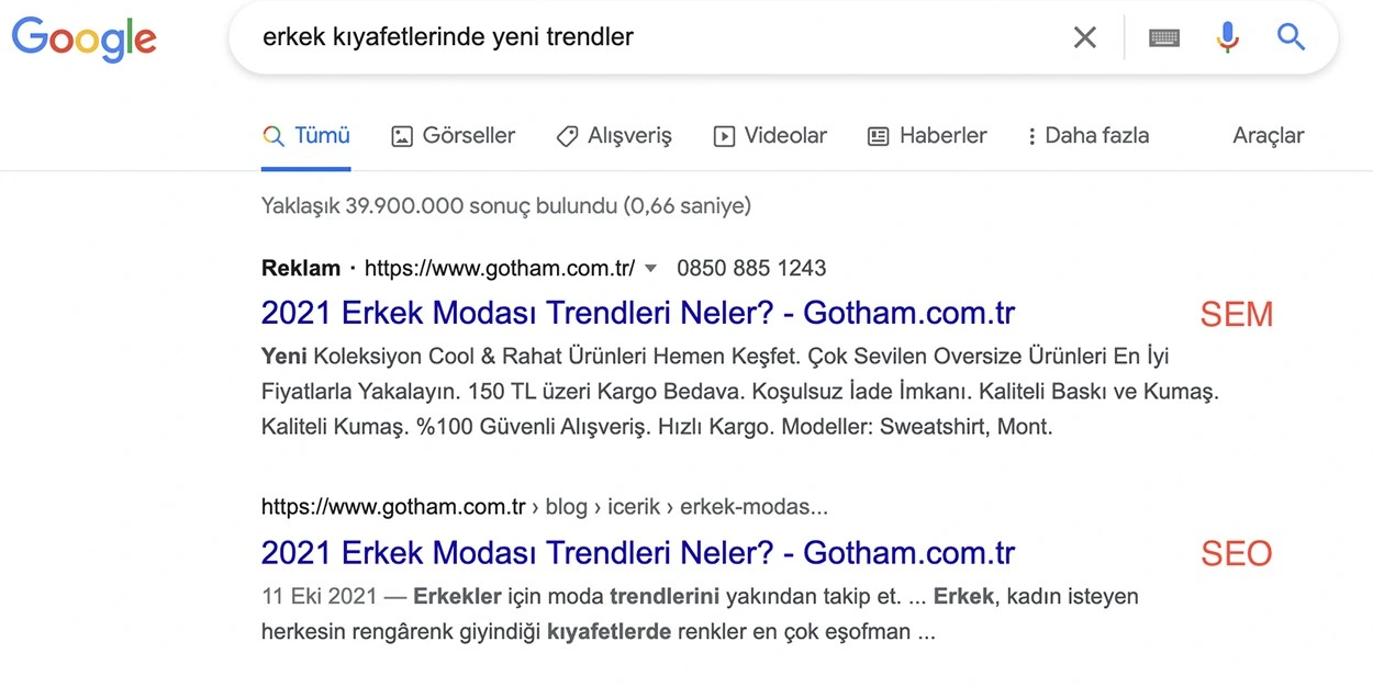 Arama Motoru Optimizasyonu - SEO